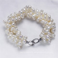 925 Sterling Silver Natural Pearl Bracelet for Sale